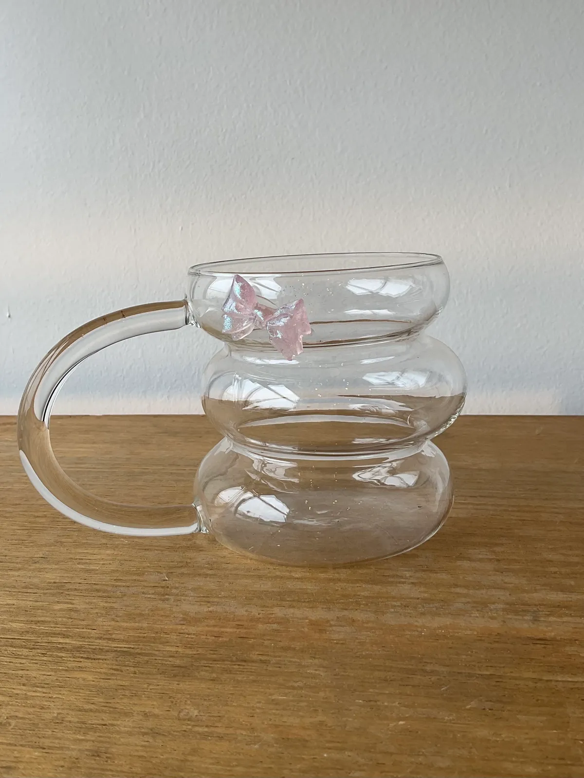 Taza Burbuja Moño Rosa