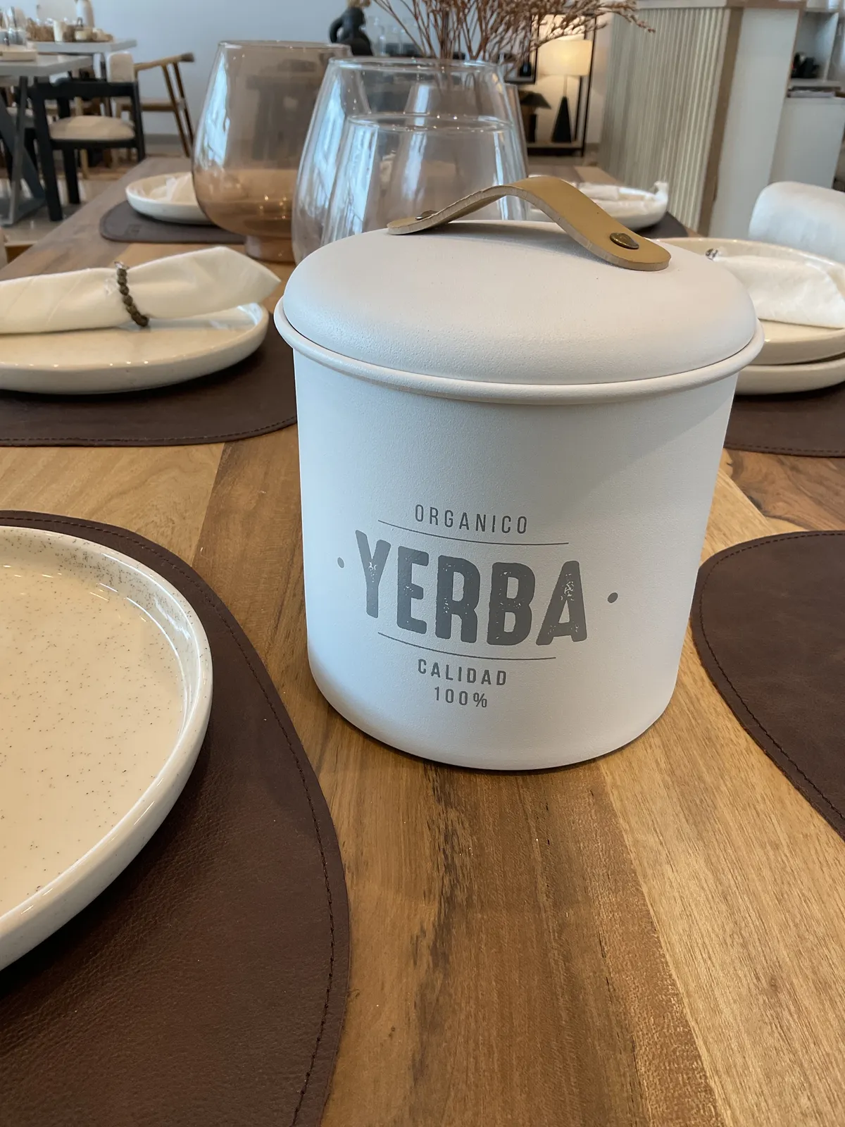 Tarro Yerba Blanco (set 2)
