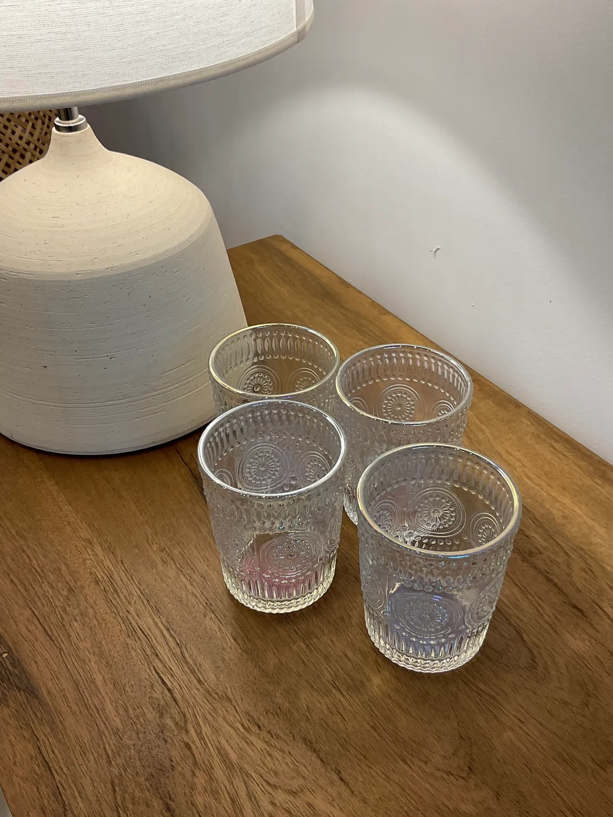 Vaso Tornasolado