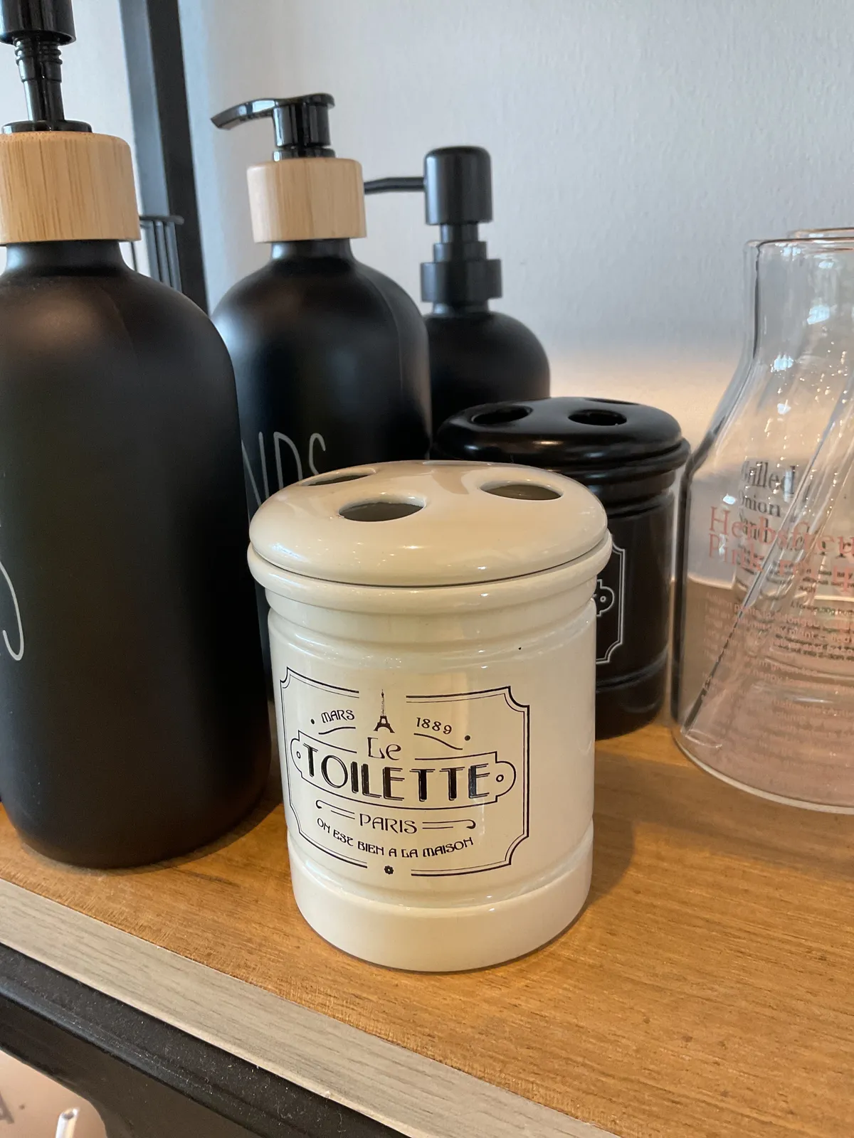 Porta Cepillos Blanco