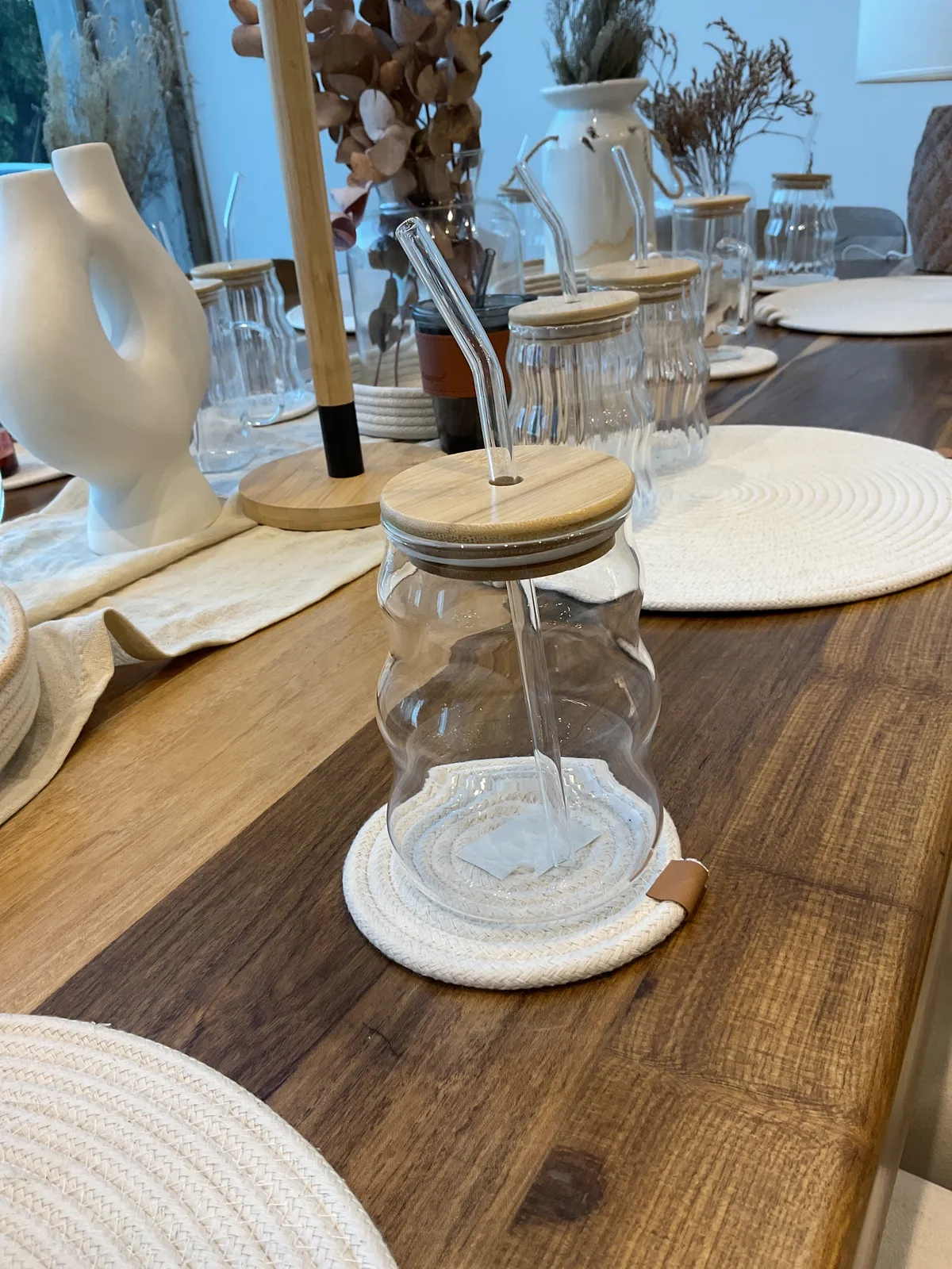 Vaso con Tapa Burbuja