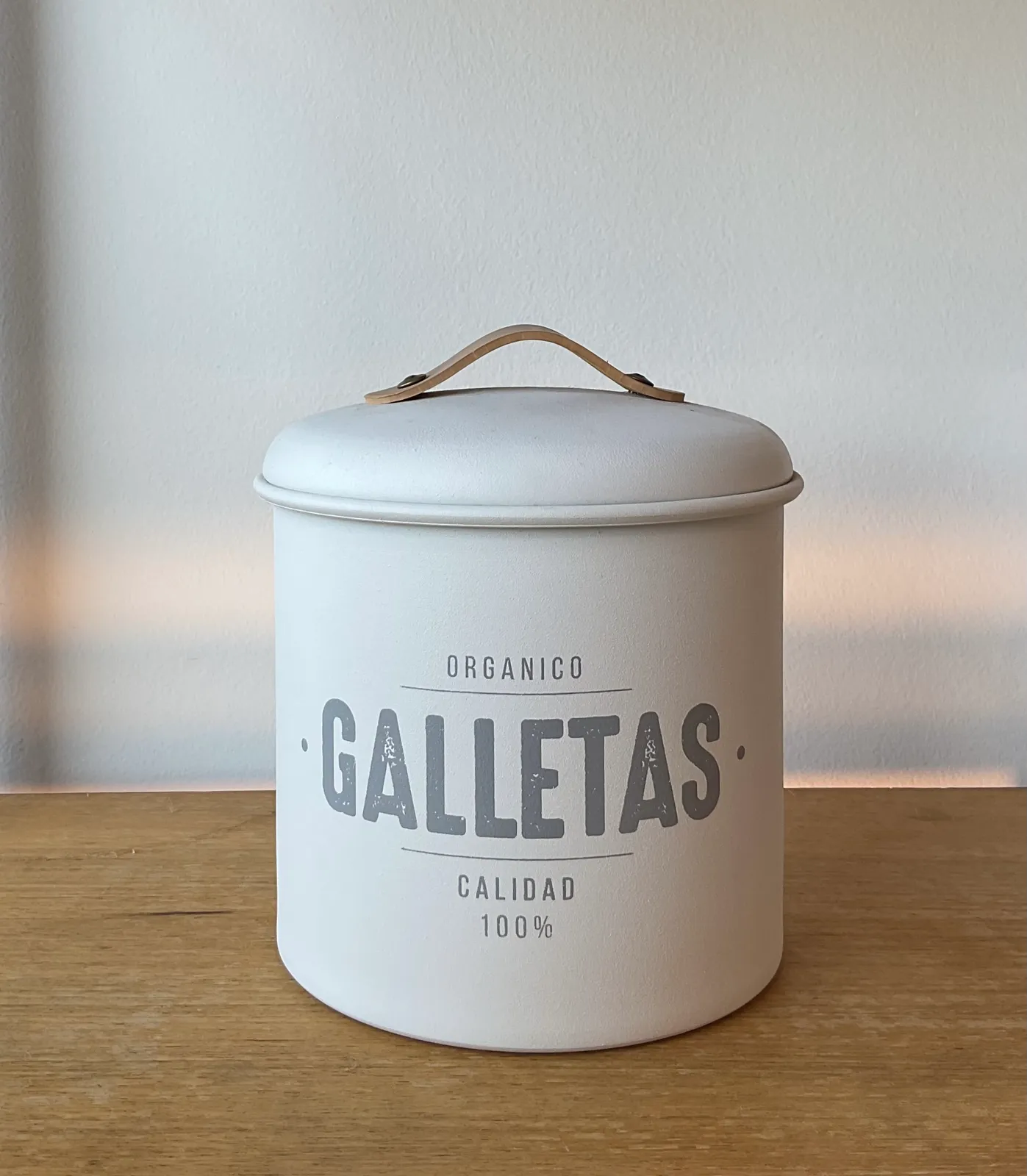 Tarro Galleta Blanco (set 2)