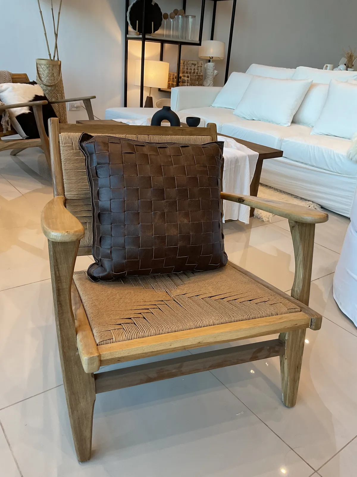 Almohada Trenzada Crash Habano (TRENC-CV81)