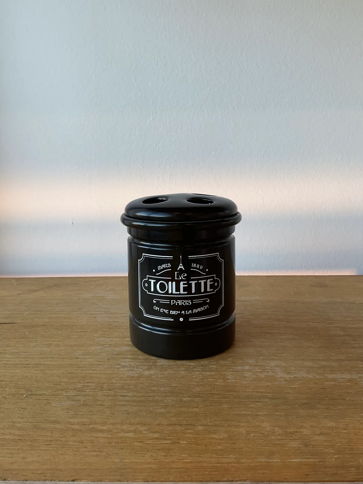 Porta Cepillos Negro