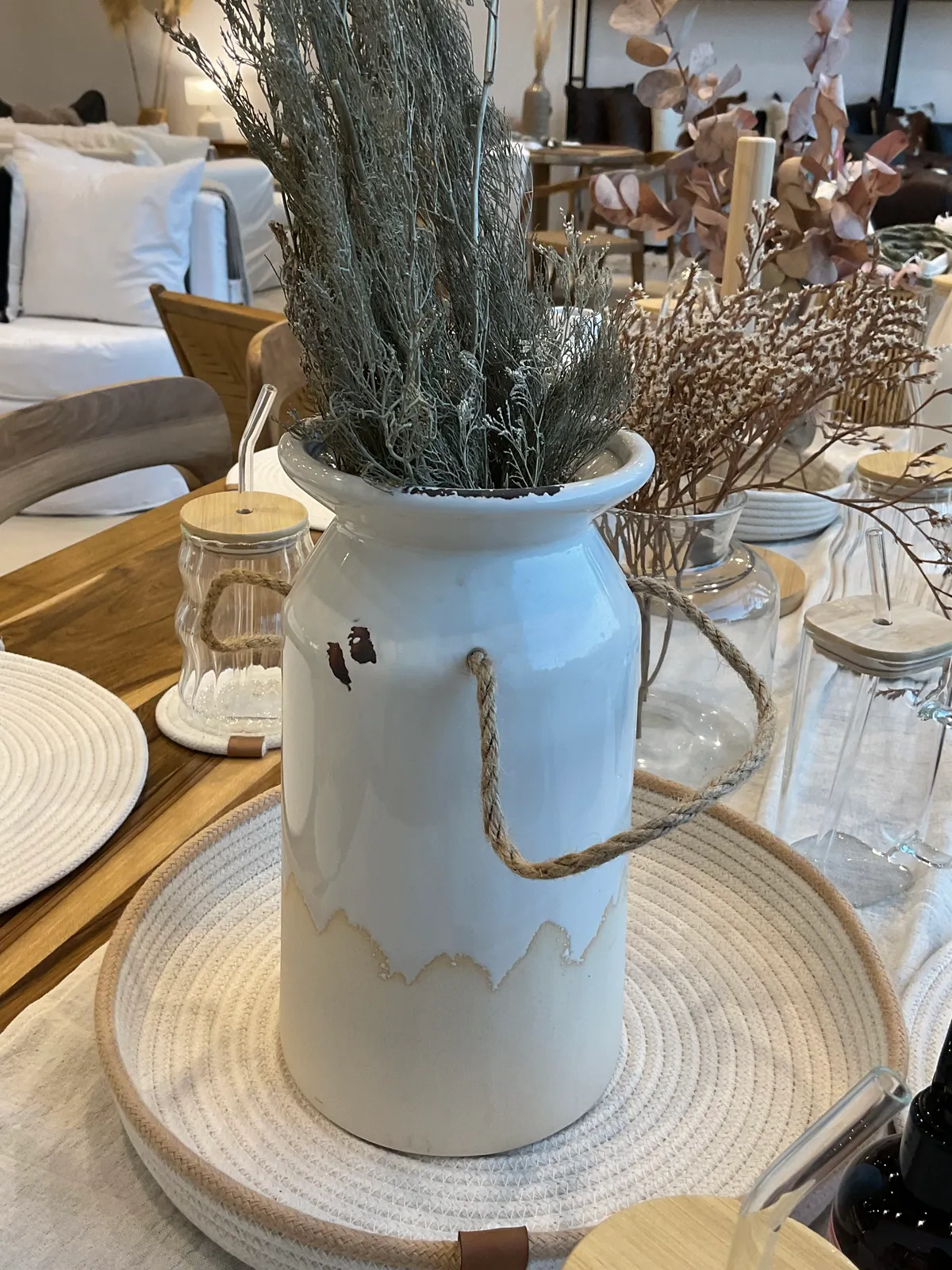 Florero Manija Soga
